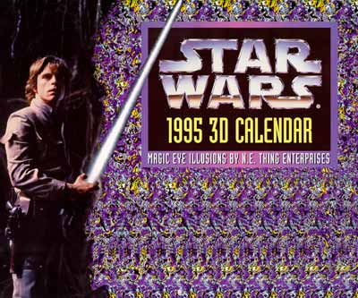 Magic Eye Star Wars Calendar