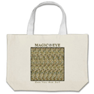 Magic Eye tote bag printed and shipped by Zazzle